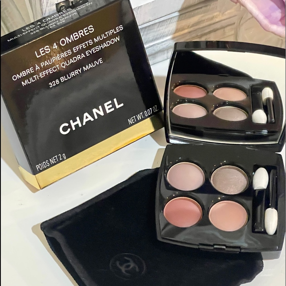 (NWT) - CHANEL, Les 4 Ombres, 328 Blurry mauve Eye Palette